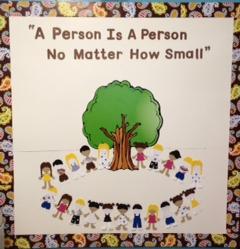 Dr. Seuss and Community Back To School Bulletin Board Idea