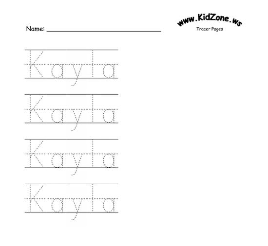 Createprintables Name Tracing Practice Original Name Tracing 