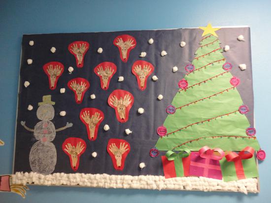 Christmas Bulletin Board