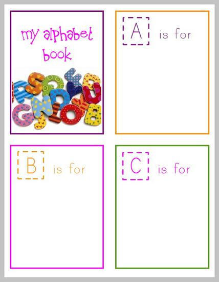 Letter A Book Free Printable Book For Preschoolers Abc Mini Book 