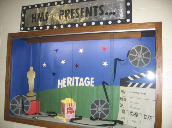 Hollywood Themed Back To School Bulletin Board Idea